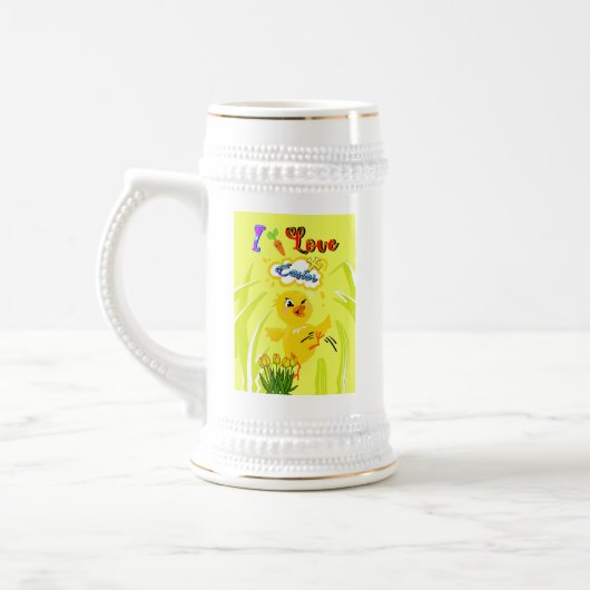 Ik hou van Pasen Bierpul (Links)