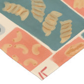 Ik hou van pasta lange tafelloper (Hoek)