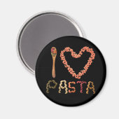 Ik hou van pasta magneet (Voorkant / Achterkant)