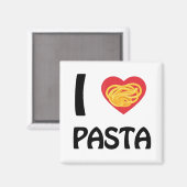 Ik hou van Pasta Magneet (Voorkant / Achterkant)