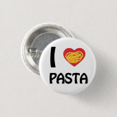 Ik hou van Pasta Ronde Button 3,2 Cm (Voorkant /achterkant)