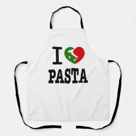 Ik hou van Pasta Schort
