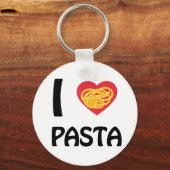 Ik hou van Pasta Sleutelhanger (Achterkant)
