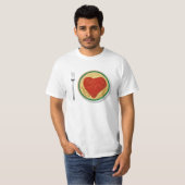 Ik hou van pasta t-shirt (Voorkant volledig)