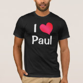 Ik hou van Paul T-shirt (Voorkant)