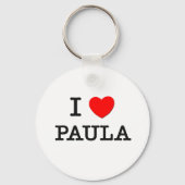 Ik hou van Paula Sleutelhanger (Voorkant)