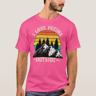 Ik hou van Peing buiten T-shirt