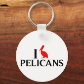 Ik hou van Pelicans Sleutelhanger (Voorkant)