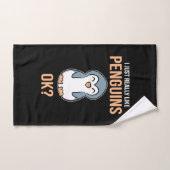 Ik hou van Penguin Handdoek (Handdoek)