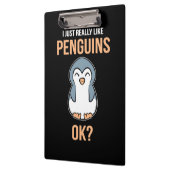 Ik hou van Penguin Klembord (Links)