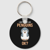 Ik hou van Penguin Sleutelhanger (Voorkant)