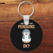 Ik hou van Penguin Sleutelhanger (Voorkant)