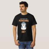 Ik hou van Penguin T-shirt (Voorkant volledig)