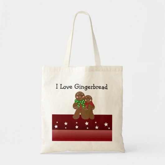 Ik hou van peperkoek tote bag (Voorkant)