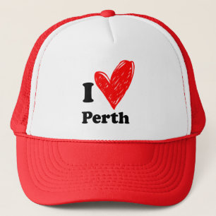 Ik hou van Perth Trucker Pet