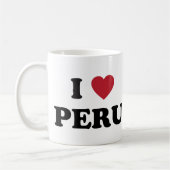 Ik hou van Peru Koffiemok (Links)