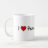 Ik hou van Peru Koffiemok (Links)