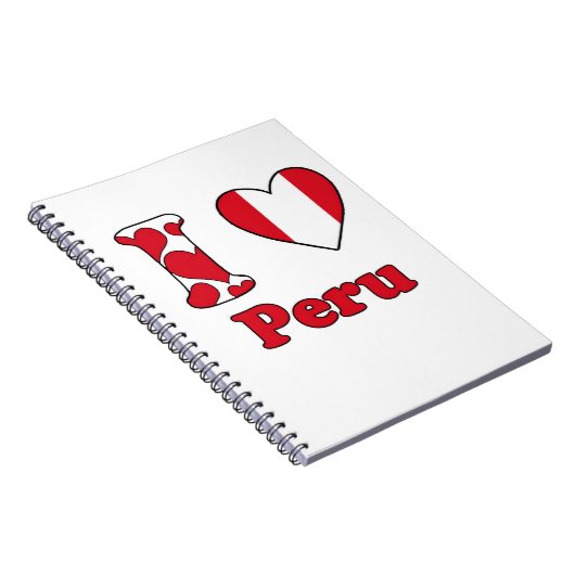 Ik hou van Peru Notitieboek (Rechterzijde)