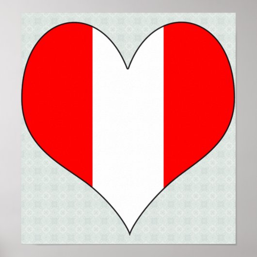 Ik hou van Peru Poster (Voorkant)