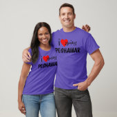 Ik hou van Peshawar vintage T-shirt (Unisex)
