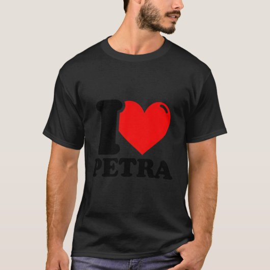 Ik hou van Petra T-shirt (Voorkant)