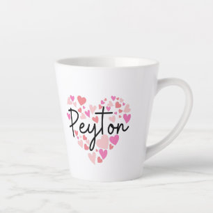 Ik hou van Peyton Latte Mok