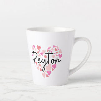 Ik hou van Peyton Latte Mok