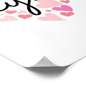 Ik hou van Peyton Poster (Hoek)