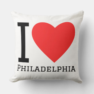 Ik hou van Philadelphia Kussen