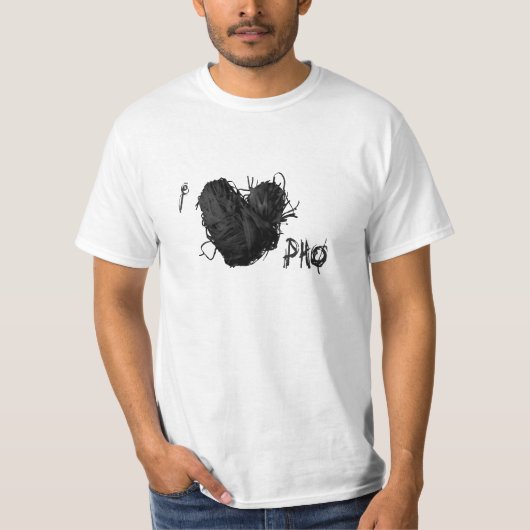 ik hou van pho t-shirt (Voorkant)