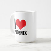 Ik hou van Phoenix Koffiemok (Voorkant links)