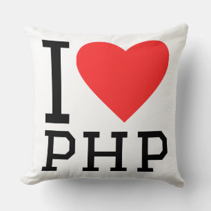 Ik hou van php kussen
