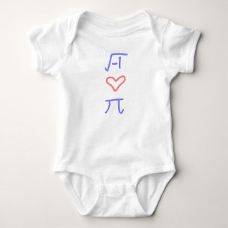 Ik hou van pi baby bodysuit