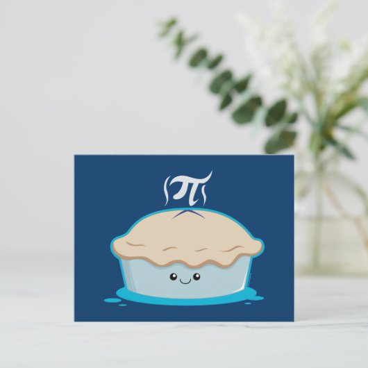 Ik hou van Pi Briefkaart (Staand voorkant)