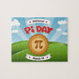 Ik hou van Pi Day puzzel