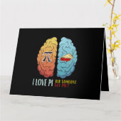 Ik hou van Pi... iemand zei Pie Kaart (Gele Bloem)