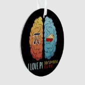 Ik hou van Pi... iemand zei Pie Ornament (voorkant)