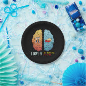 Ik hou van Pi... iemand zei Pie Papieren Bordje (Feest)