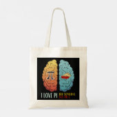 Ik hou van Pi... iemand zei Pie Tote Bag (Achterkant)