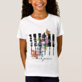 Ik hou van piano t-shirt (Voorkant)