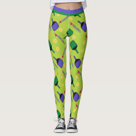 Ik hou van Pickleball (Kleinere tegel maat) Leggings