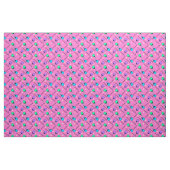 Ik hou van pickleball pastelroze stof (Yard (91,4 cm))