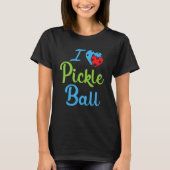 Ik hou van Pickleball  Pickleball T-shirt (Voorkant)