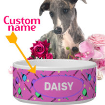 Ik hou van Pickleball roze met de naam Pet