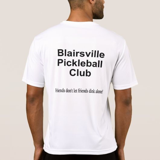 Ik hou van Pickleball Shirt (Achterkant)