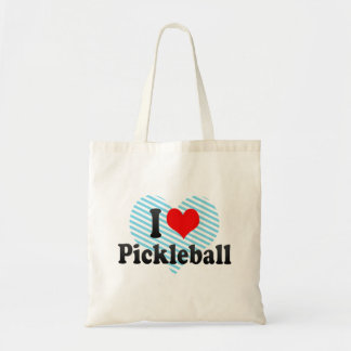 Ik hou van Pickleball Tote Bag