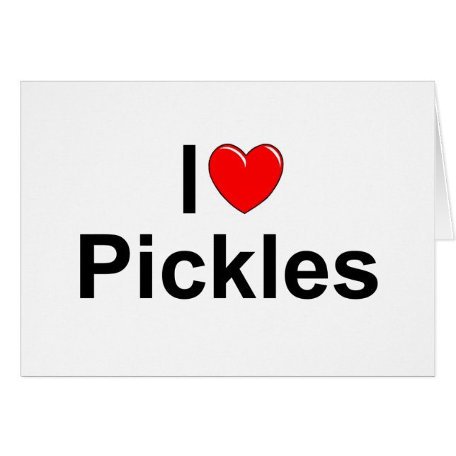 Ik hou van Pickles (Voorkant Horizontaal)