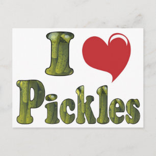 Ik hou van Pickles Briefkaart