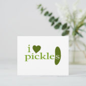 Ik hou van Pickles Briefkaart (Staand voorkant)