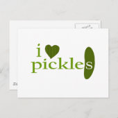 Ik hou van Pickles Briefkaart (Voorkant / Achterkant)